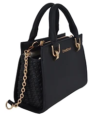 Bebe Women's Katriel Small Satchel Crossbody Bag