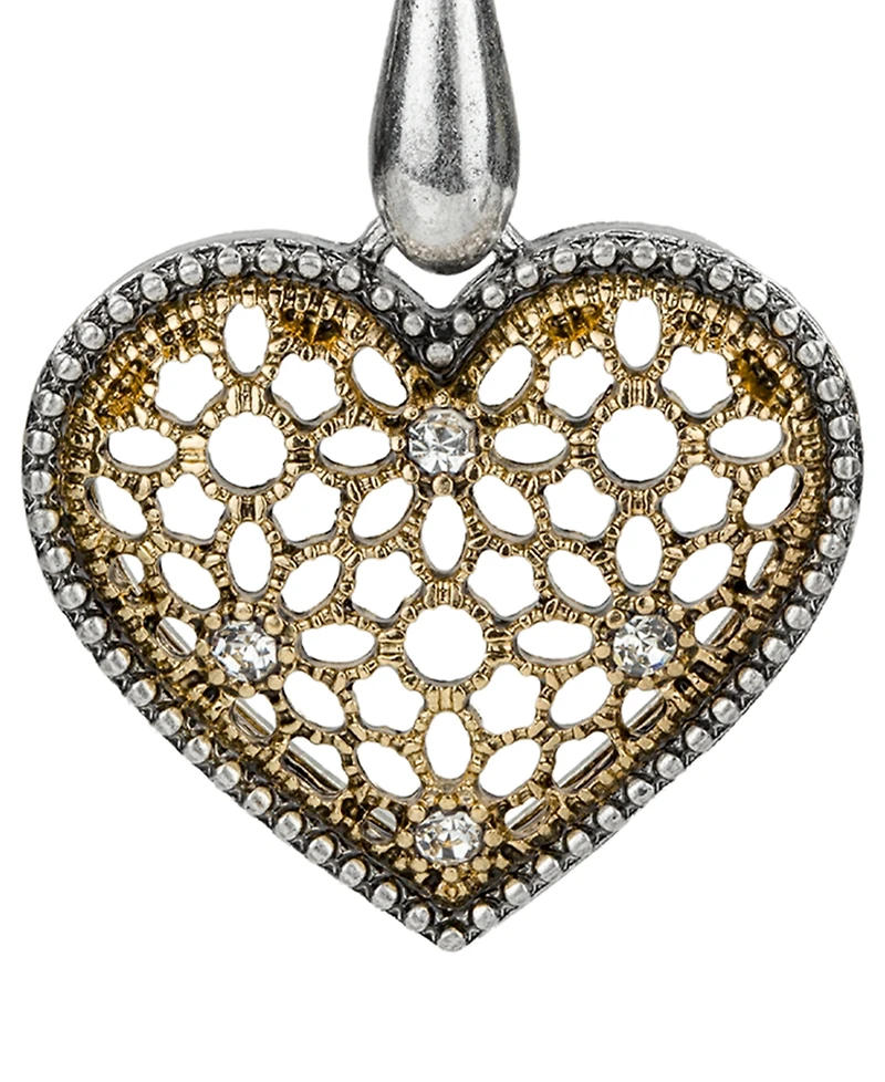 Patricia Nash Heart Drop Earrings