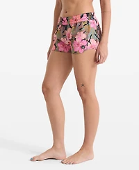 Volcom Women's Island Time Floral Print Board Shorts