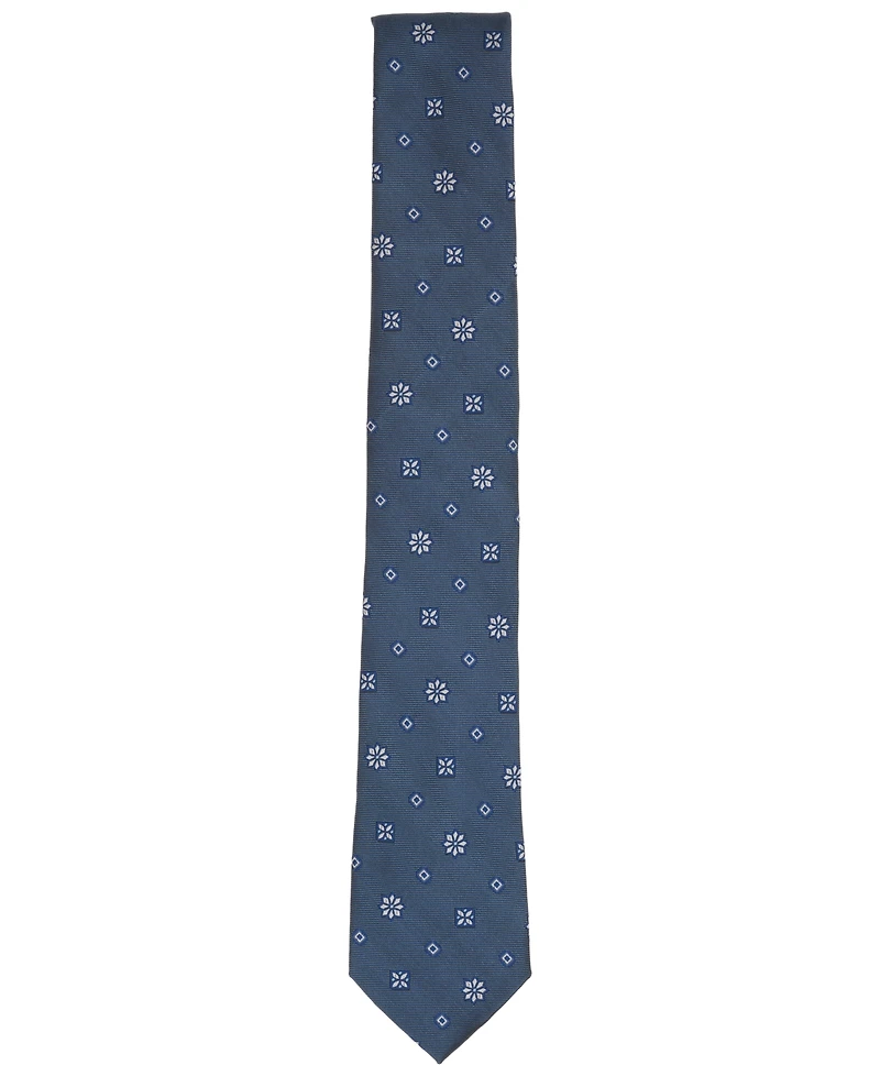 Bar Iii Men's Admiral Neat Floral Print Tie, Macy's Exclusive