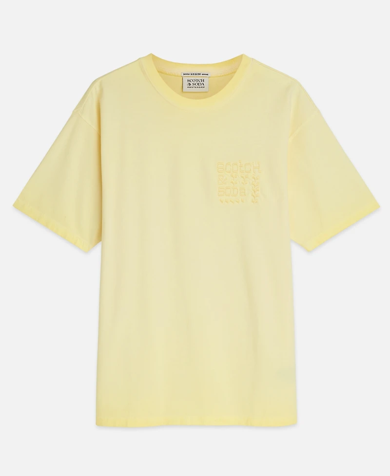 Scotch & Soda Men's Embroidered Artwork Short-Sleeve T-Shirt