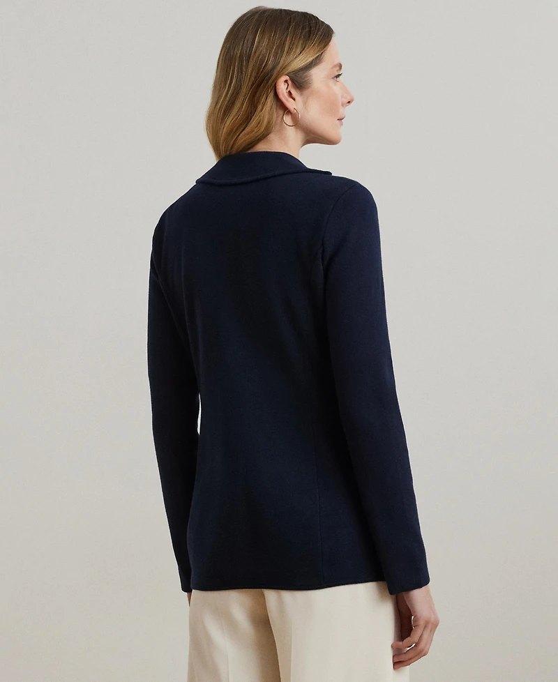 Lauren Ralph Sweater-Knit Blazer