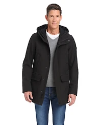 Vince Camuto Men's Hooded Softshell Anorak Jacket