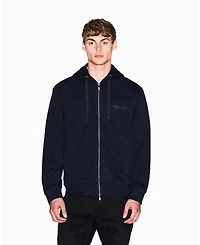 A|X Armani Exchange Men's Milan Ny Logo Full Zip Hoodie