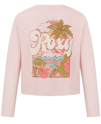 Roxy Girls' 7-16 Paradise Long-Sleeve T-Shirt