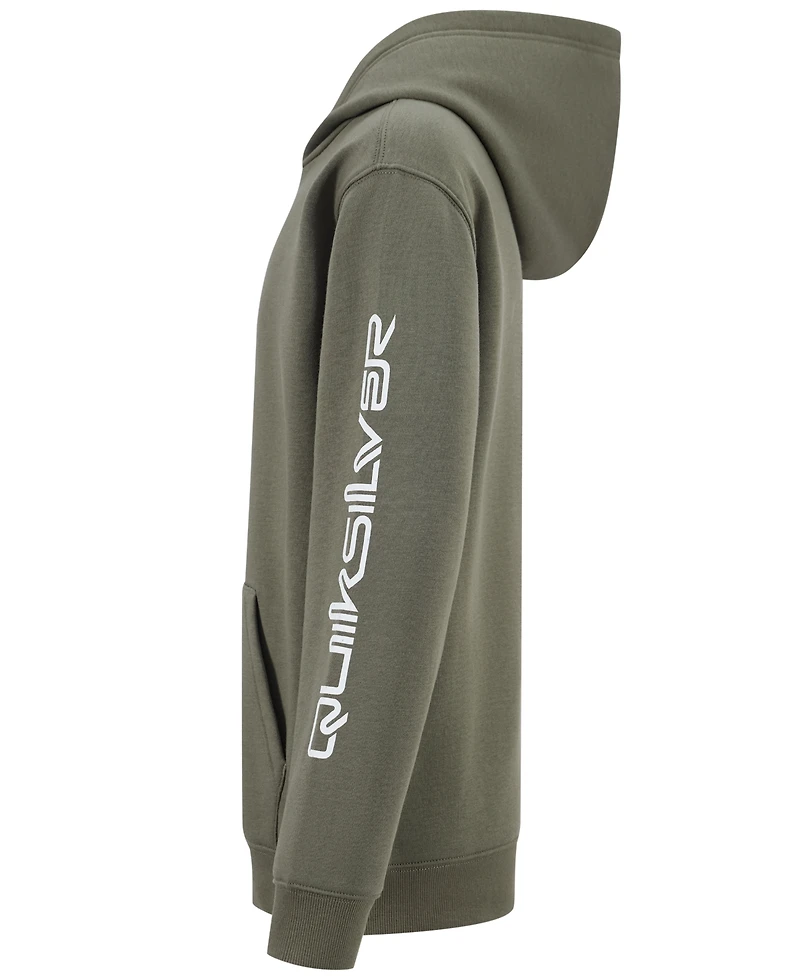 Quiksilver Boys' 8-20 Omni Logo Long-Sleeve Hoodie