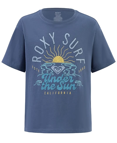 Roxy Girls' 7-16 The Sun Oversized Short-Sleeve T-Shirt