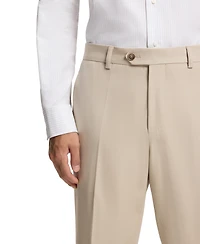 Boss by Hugo Men's Virgin Wool Cotton Tapered-Fit Pants
