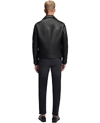 Boss by Hugo Men's Nappa Leather Regular-Fit Jacket