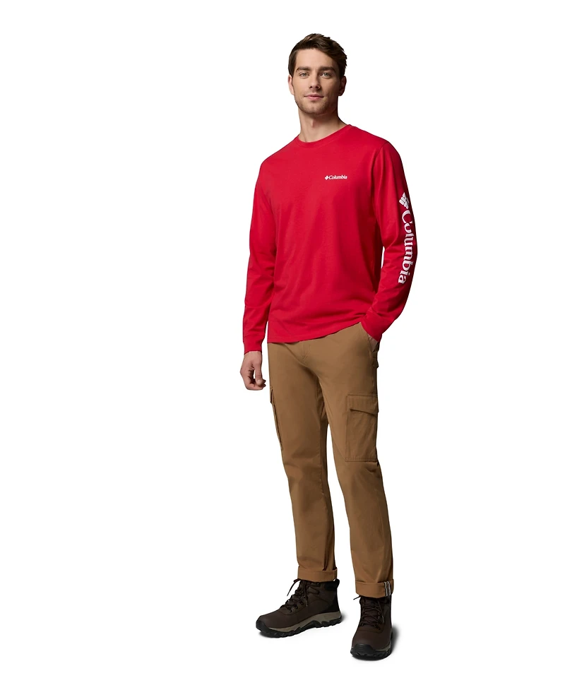 Columbia Men's Fundamental Graphic Long-Sleeve T-Shirt