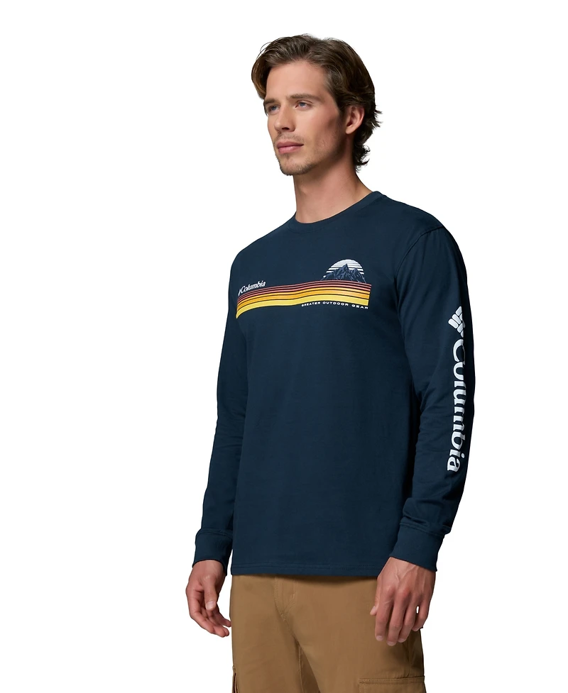 Columbia Men's Gauge Graphic Long Sleeve T-Shirt