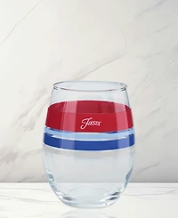 Fiesta Americana Stemless Wine Glasses, Set of 4