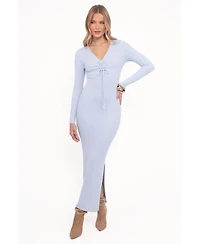 Petal and Pup Women's Irene Long Sleeve Midi Dress