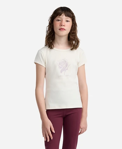 abercrombie kids Girls' Rose Logo Short-Sleeve T-Shirt