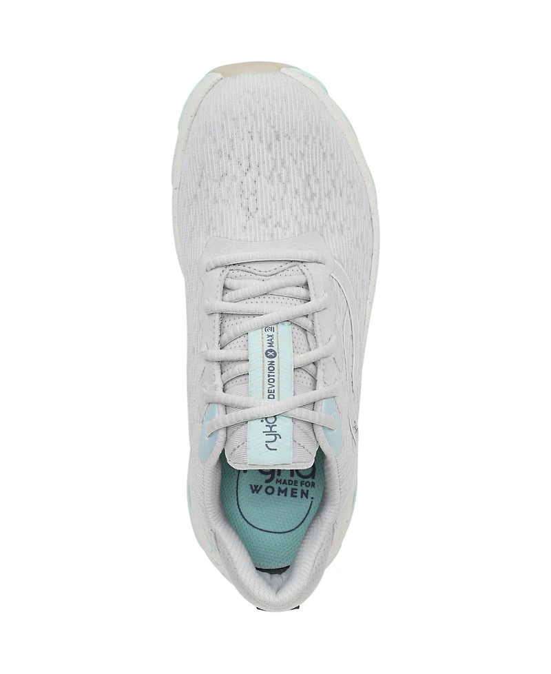 Ryka Women's Devotion X Max 2 Lace-Up Walking Sneakers