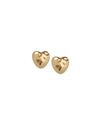 Retro Chic Heart of Eden Stud Earrings