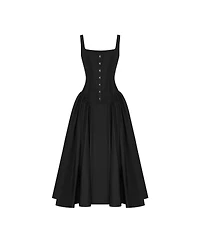 Milla Women's Corset Midi Dress