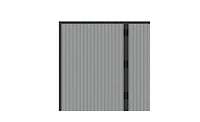 Magnetic Screen Door Curtains - Mesh with 18 Heavy-Duty Magnets for Automatic Close - Pet-Friendly Temporary Door to Keep Bugs Out by Pure Garden