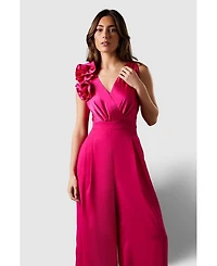 Coast Women's Corsage Cowl Back Jumpsuit