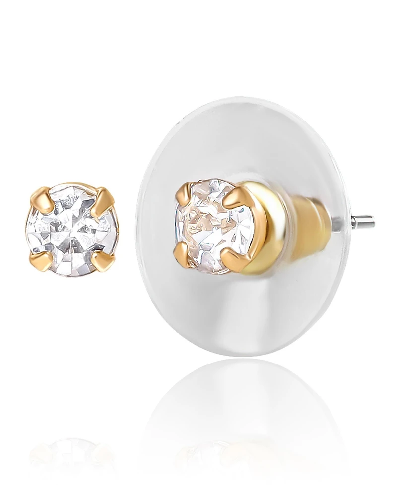 Jessica Simpson Gold-Tone Evil-Eye, Heart & Star Stud & Hoop Earring Set, 9 Pairs