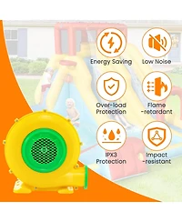 Sugift 480W Air Blower Air Pump Fan with Convenient Handle and Ground Stakes