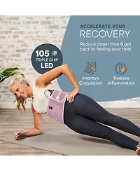 LifePro Red Light Therapy Belt - Near Infrared & Red Light Therapy for Muscle Relaxation, Inflammation & Circulation