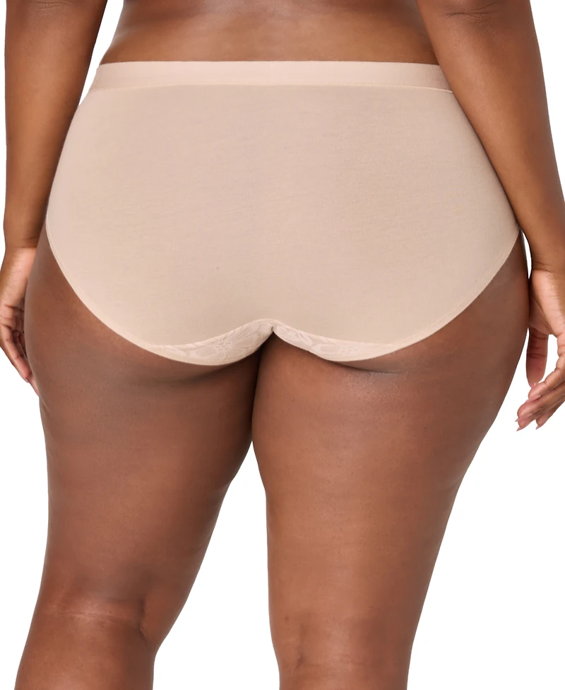 Bali Women's Breathe Lace Hipster Underwear
