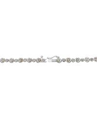 Macy's White Diamond Bracelet (3 ct. t.w.) in 10k White Gold
