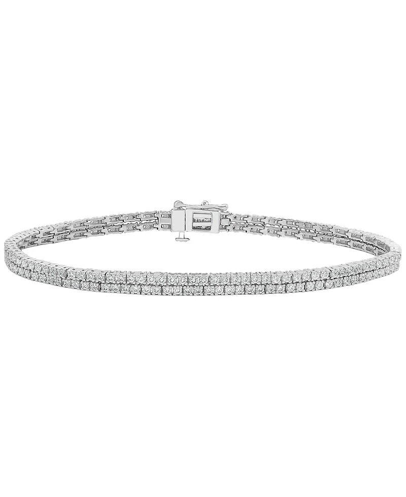 Macy's White Diamond Bracelet (3-1/3 ct. t.w.) in 14k White Gold
