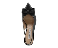 Charles David Womens Astrid Slingback Chunky Heel