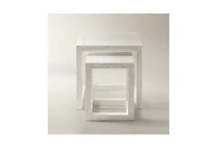 Z Gallerie Ivori Nesting Table