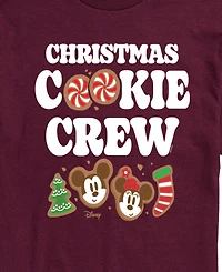 Airwaves Men's Disney Christmas Cookie Crew Short-Sleeve Graphic T-Shirt