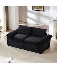 Streamdale Furniture Modern corduroy cloud sofa, freely combined