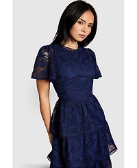 Coast Women's Tiered Lace Dress
