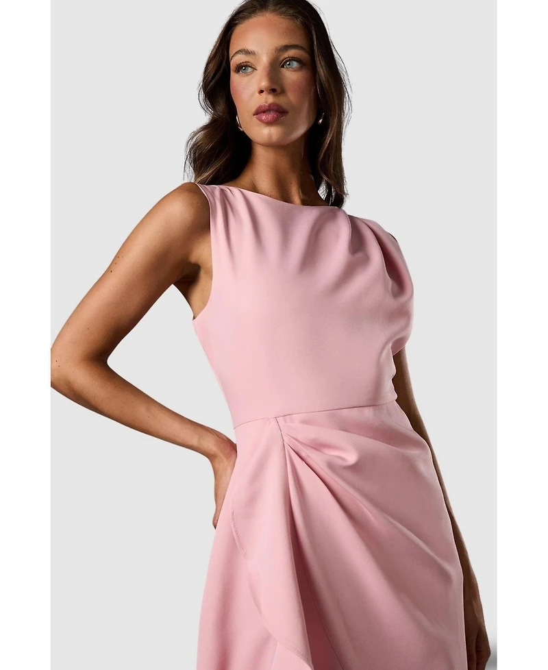 Coast Women's Waterfall Crepe Midi Dress