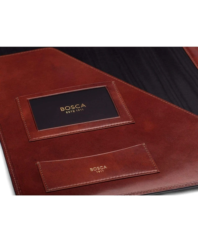 Bosca Old Leather 8.5 X 11 Pad Portfolio
