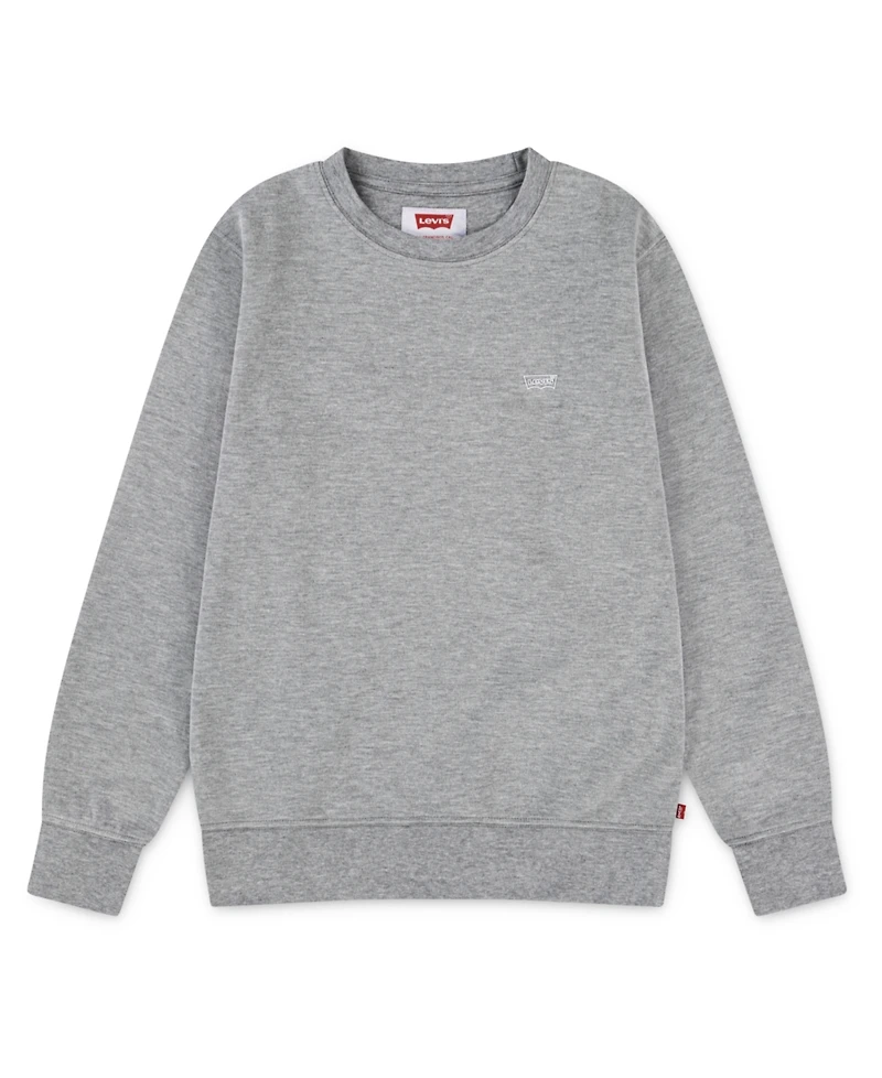 Levi's Boys' 8-20 Micro-Branding Crewneck Sweatshirt