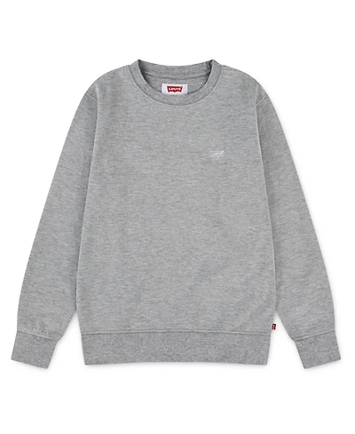 Levi's Boys' 8-20 Micro-Branding Crewneck Sweatshirt