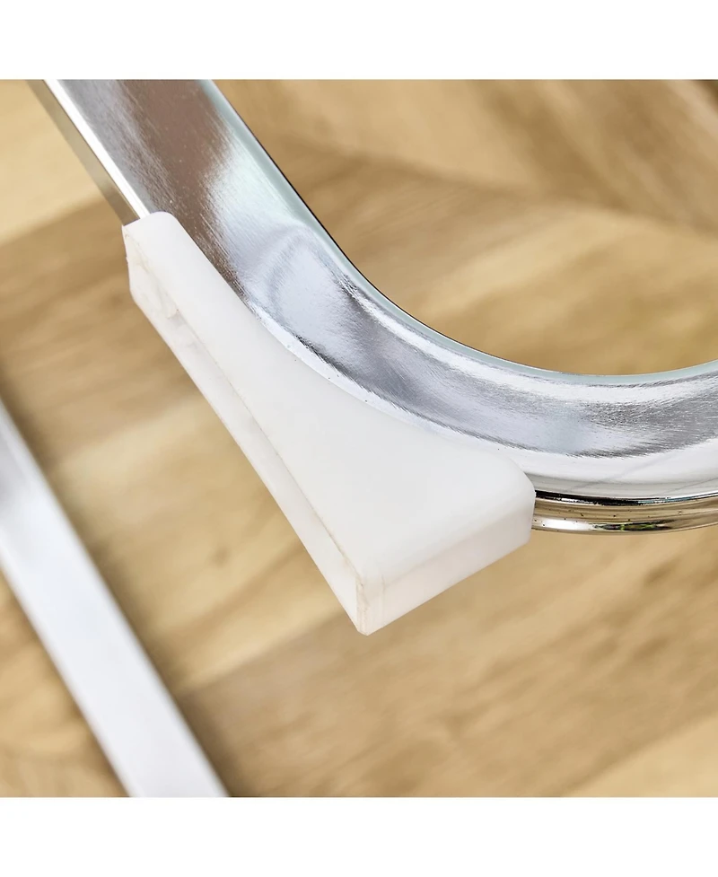 Streamdale Modern Pu Leather Dining Chairs (Set of 4, Beige)