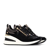 Women's Suede Wedge Sneakers By Xti