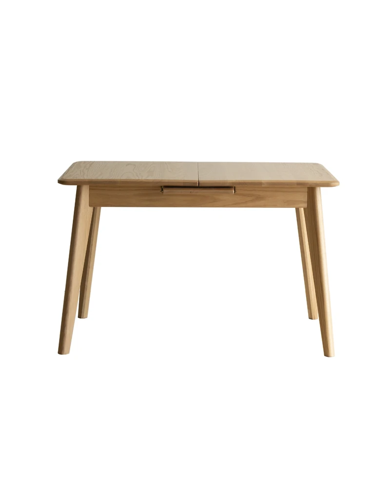 Streamdale Furniture Solid Oak Round Dining Table (Extending, Seats 6-8