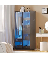 Vlsrka Vanity Makeup Desk with Mirror and Lights