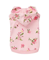 Blueberry Pet French Terry Knit English Rose Dog Sweatshirt Hoodie