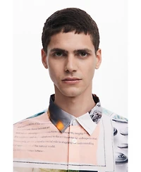 Desigual Men's Long-sleeve shirt news