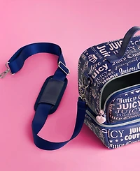 Juicy Couture Double Zip 9.4" Chill Lunch Cooler Tote Bag