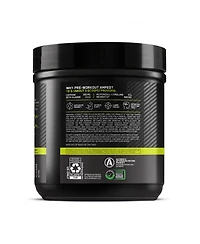Optimum Nutrition, Pre-Workout Amped Powder, Berry Fusion, High Stim, Sugar-Free, Caffeine, 20 Servings