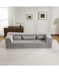 Streamdale Furniture Compression Sofa, Convertible Floor Sofa Bed