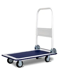 Sugift 330 lbs Platform Cart Dolly Foldable Warehouse Push Hand Truck