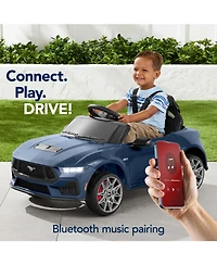 Best Choice Products Kids 12V Electric Ride-On Car Officially Licensed Ford Mustang w/ Remote, Led Lights