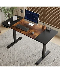 Streamdale Furniture Electric Standing Desk - Adjustable Height Computer/Gaming Table (55")